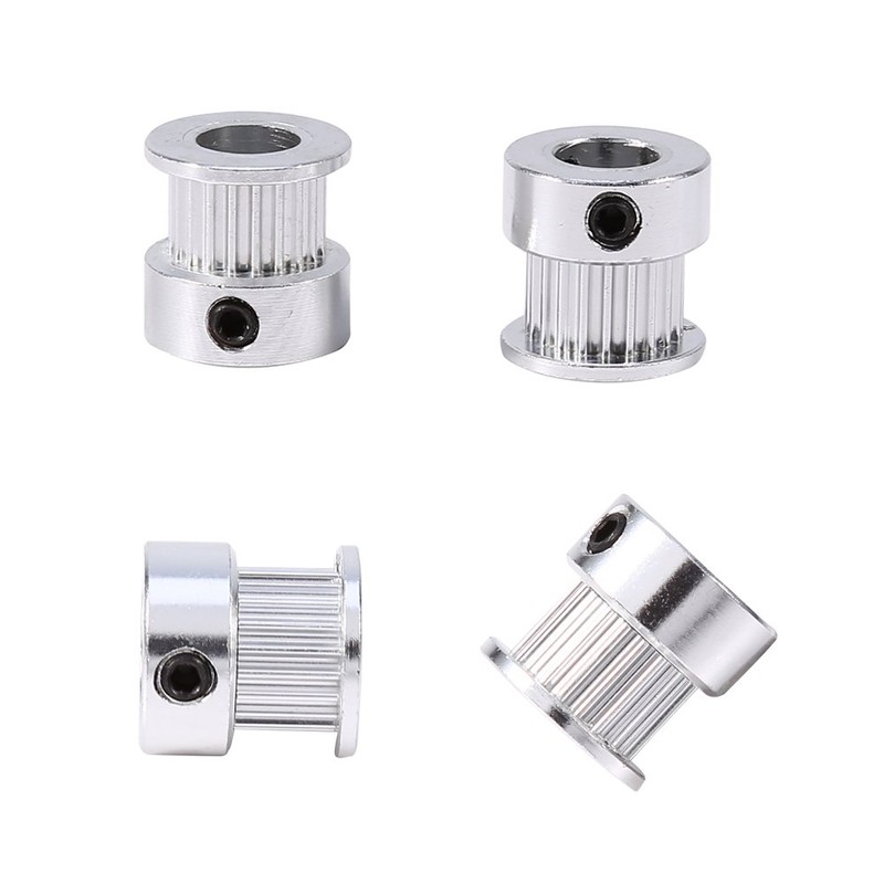 2pcs 2 GT Timing Belt Pulley 20 Teeth 8mm Alloys