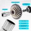 Baooery Bicycle Freewheel Remover, Sprocket Puller Accessories Tool Cassette Puller