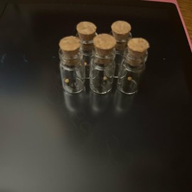 Faith of a Mustard Seeds Pocket Bottle - Portable and Convenient - Color: 5 bottles