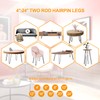 Ironalita 12 Inch Hairpin Legs for Furniture Set of 4,