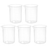 PATIKIL 150ml Measuring Cups, 5Pcs Polypropylene Beakers Graduated Measuring Pitcher