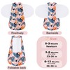 BSTOPPT Newborn Sleep Sack Baby Swaddle,3-Way Adjustable Wearable Blanket,100% Rayon
