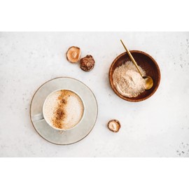 Mynatura Almond Mushroom Powder, Agaricus Blazei Murill, Vital Mushroom, Minerals, Plant Substances, Dietary Supplement (3 x 100 g)