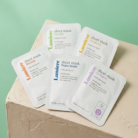 Lumiere mask pack, 5 types mixed, 50 sheets, collagen 50 sheets / 루미에르 마스크팩 5종 혼합 50매 콜라겐50매