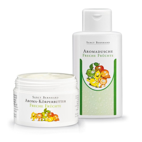 Sanct Bernhard Cheeky Fruit Set - Aroma Shower Body Butter - Pack of 2