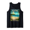 Puerto Plata Tropical Beach Escape Tank Top