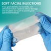 MedEduQuest Transparent Facial Injection Lip Model, Facial Model for Injection