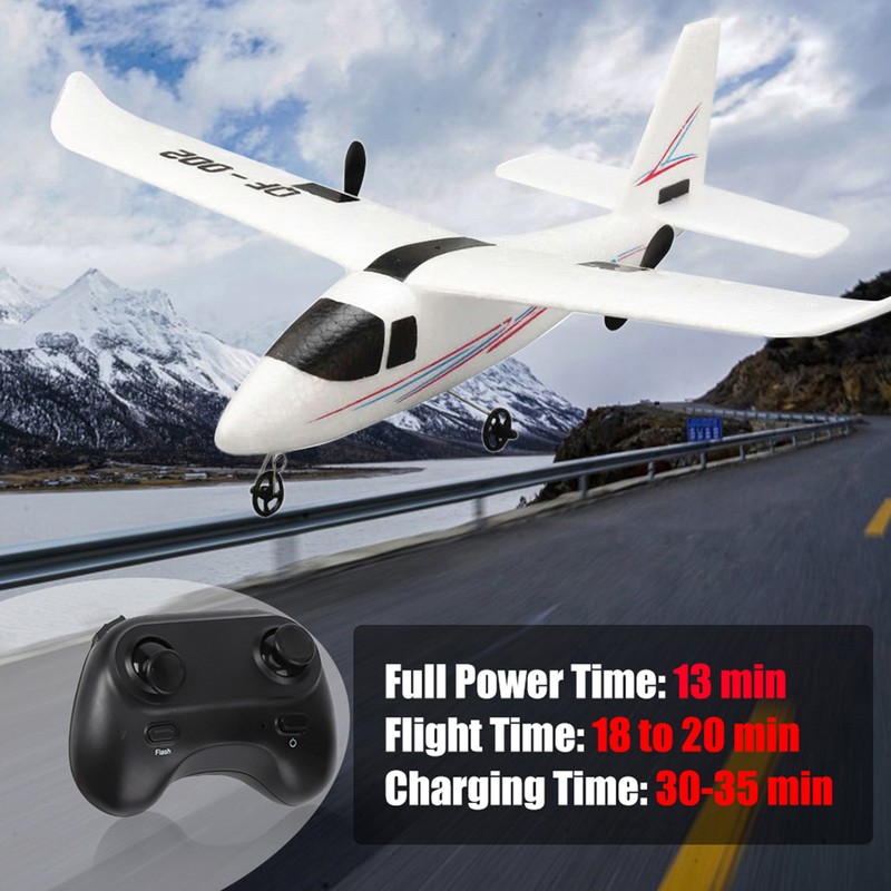 DIY Fixed Wing Airplane Glider DropResistant Remote Control Aircraft RC