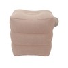 Inflatable Foot Rest Pillow Washable Lightweight Portable Inflatable Footrest Cushion