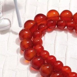 Jewelry Making DIY Red Agate 8mm Loose Beads