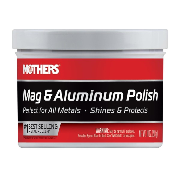 Mothers MOTHERS 05101 Mag & Aluminum Polish - 10 oz