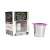 Cafe Flow Stainless Steel Reusable Metal Coffee Pod Refillable Filter