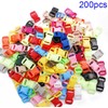 VISSQH 200 x plastic buckles, colour buckles, side buckles, 10