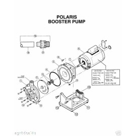 Polaris Cleaner PB4-60 Booster Pump Plug P20 P-20 1/8" Male Thread Drain Plug