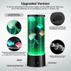 Abeststudio LED Jellyfish Lava Lamp, Round Jellyfish Aquarium Light -