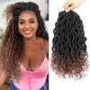 12 Inch Faux Locs Crochet Hair for Black Women Pre