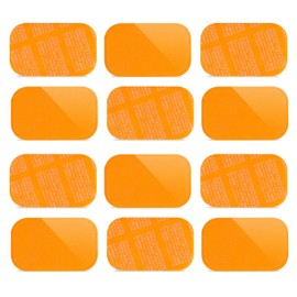 CAMORF High Conductivity Gel Sheet Replacement Pad Replacement Gel Pad Made in Japan Gel for EMS Abdominal Belts, Waist Training, Quality Assurance, Pack of 4, Size: Length 3.5 x Width 2.1 inches (9