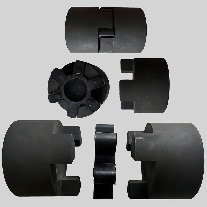 sourcing map 2pcs L090 Jaw Coupling Insert, Urethane Flexible Solid