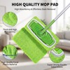 Awubsd 8 Reusable Microfibre Microfiber Floor Speed Mop Refill Wipes