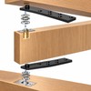 360° Hidden Door Pivot Hinge Kit, Heavy Duty Aluminum Alloy