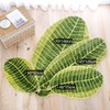 JameStyle26 - Non-Slip Bathroom Rug Green - Palm Leaf Pattern