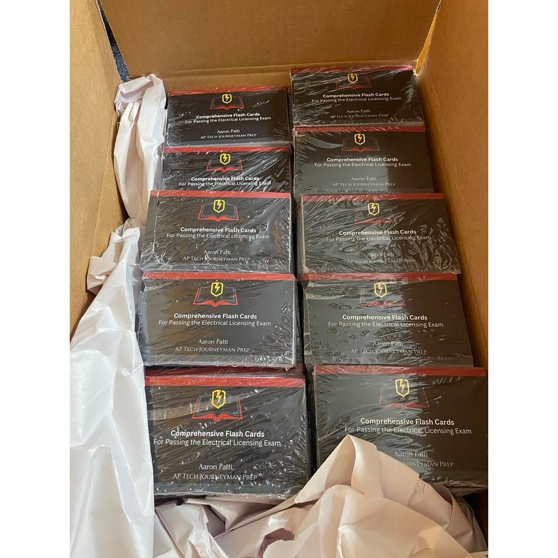 Comprehensive Flash Cards for Passing the Electrical Licensing Exam