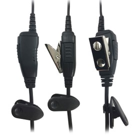 ProMaxPower 2-Way Radio Earpiece FBI Style Inline for Motorola XPR3000 XPR3300e XPR3500e DEP550