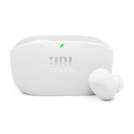 JBL WAVE BUDS 2 Fully Wireless Earbuds Bluetooth / Active Noise Canceling / Multipoint / IP54 Waterproof / Dustproof / App Compatible/USB Type-C / White / JBLWBUDS2WHT
