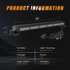 Amexmart 38" 78 LED Emergency Rooftop Strobe Light Bar Safety