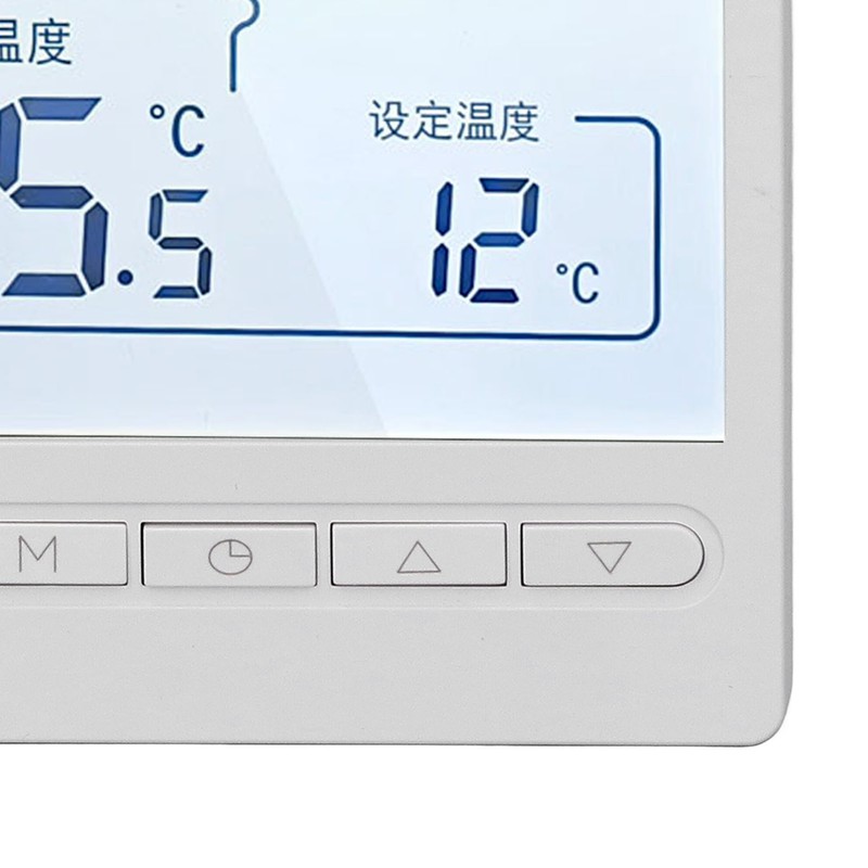 Smart Thermostat Programmable LCD Display 5℃‑45℃ for Home Floor Heating