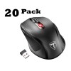 VicTsing 20-PACK - VicTsing Wireless Gaming Mouse Ergonomic 5 Adjustable