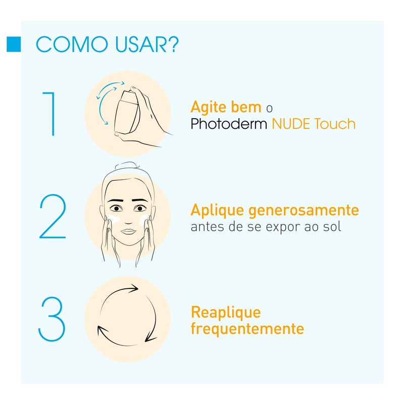 Photoderm Nude Sun Protection SPF50 + Gold Colour 40ml