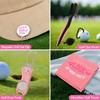 20 Pcs Pink Golf Accessories Kit Include Wine Tumbler Hat