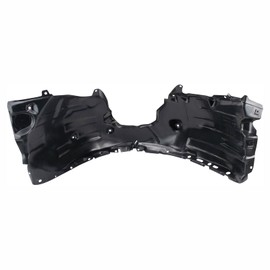 TRQ Front Left Inner Fender Liner Black Drivers Side Compatible with 2021 Lexus ES350 LX1248147