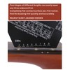 Guitar String Action Gauge Ruler Tool Stainless Steel Electric Guitar