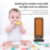 Space Heater 500W PTC Ceramic Low Noise Fast Heating Portable