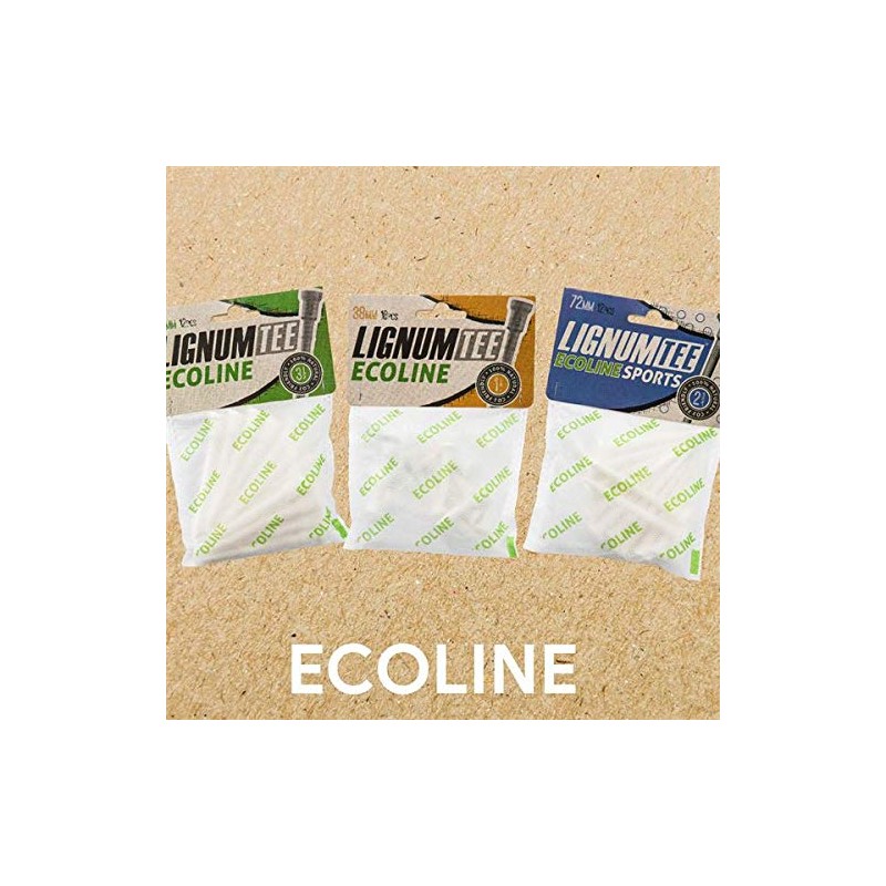 Lignum 82MM ECOLINE TEES 12PK