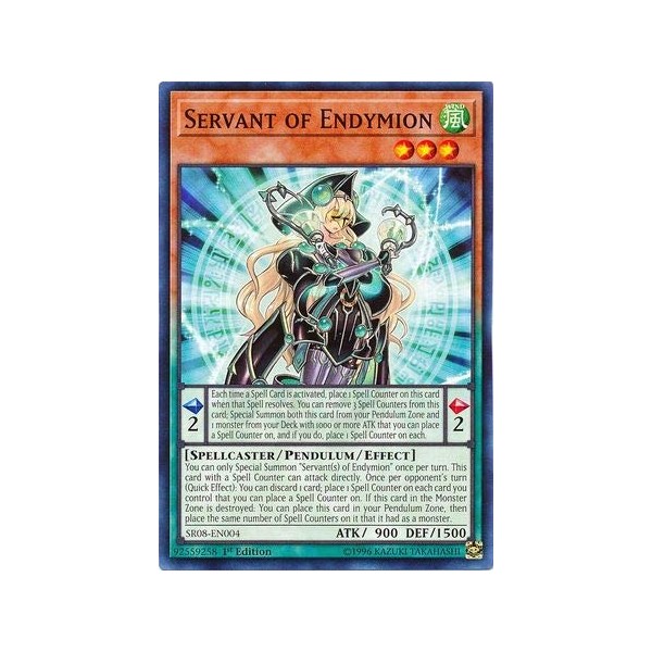 Servant of Endymion - SR08-EN004 - Common - 1st Edition
