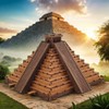 WOODEN.CITY Inca Pyramid Puzzle Box – 3D Escape Room Puzzle