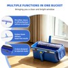 Window Cleaning Kit with 3 Gallon Bucket – 76" Long