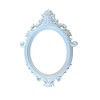 White Antique Style Oval 'Selfie' Posing Frame