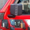 Unbranded Pair LED Rear Side Mirror Light For Jeep Wrangler