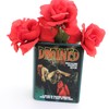 Drained, Dracula book shaped pencil holder, vase, or planter, mature