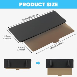 Sun Visor Extender for Car, Sun Visor for car windshields Automotive Interior Sun Protection, Anti-Glare Sun Blocker for Driver or Front Seat Passenger