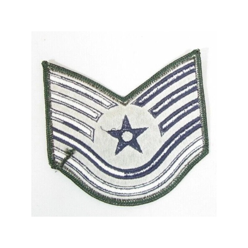 New Pair US Air Force USAF Small 3" TSgt Subdued