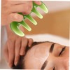 Outanaya 2pcs Resin Wax Massage Comb Gua Sha Tools for