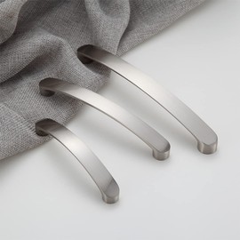 SYZOW 6 Pack Cabinet Handles Brushed Nickel Cabinet Pulls Kitchen Cabinet Handles,Drawer Pulls Kitchen Cupboard Handles Hole Center 192mm