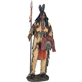 StealStreet SS-G-11360 Native American Warrior Collectible Indian Decoration Figurine Statue
