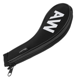 Andux 5Pack Golf Wedge Irons Club Head Covers NO. on Both Sides Long Neck with Zipper MT/S18 （Black/Black）