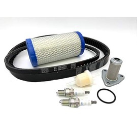 Tune Up Kit Compatible on 2006-2007 EZGO TXT 295/350cc - Drive Belt, Starter Belt, Air Filters, Oil Filter, Fuel Filter, Spark Plugs